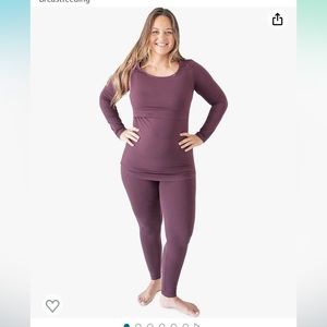 Kindred Bravely Jane Nursing Pajama Set | Nursing Pajamas for Breastfeed…